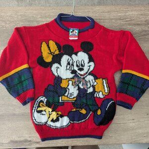 VINTAGE Original Mickey and Minnie Sweater
